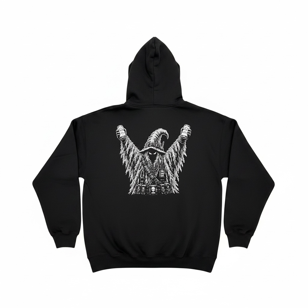 TTD Wizard Globe / Beer Wizard Heavyweight Hoodie