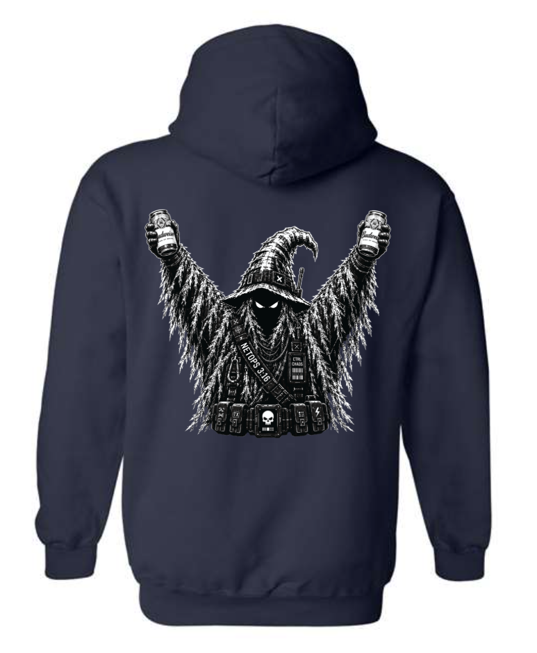 TTD Wizard Globe / Beer Wizard Heavyweight Hoodie