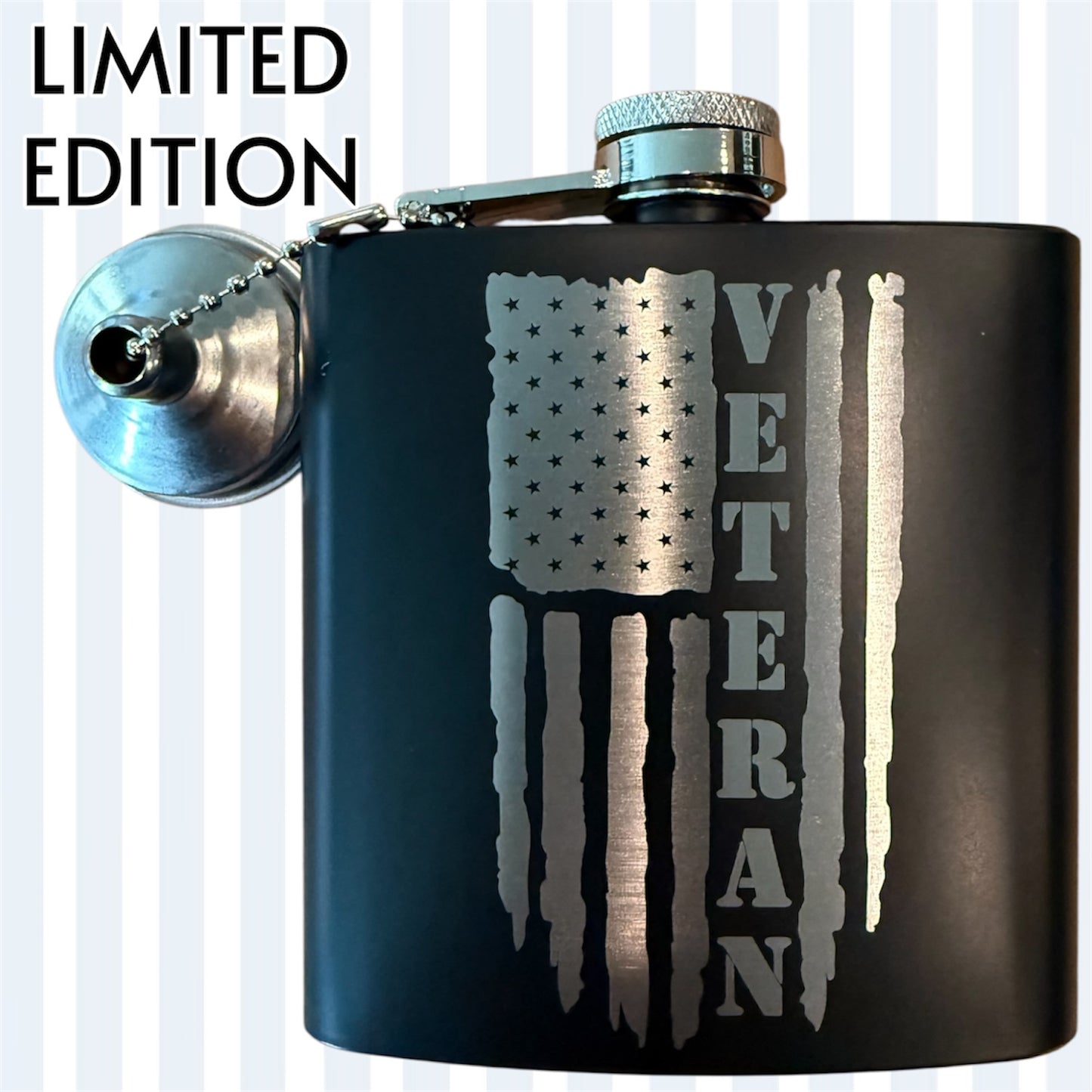 Veteran Flask with Funnel